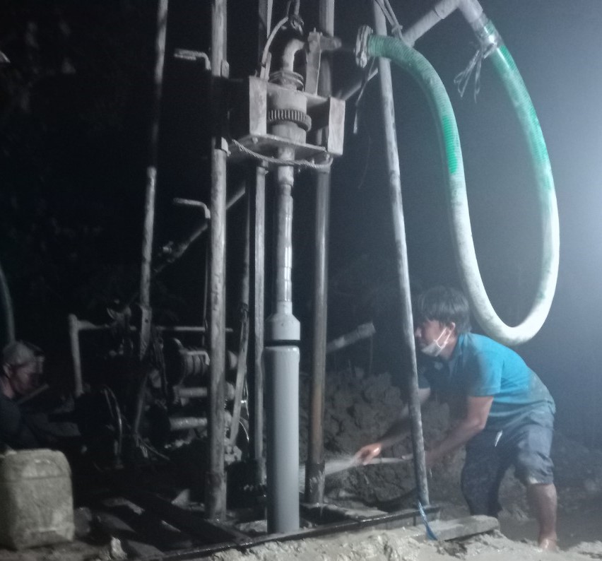 Khoan giếng nước Hậu Giang